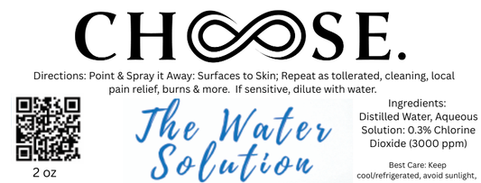 CHOOSE.  The Water Solution (Topical) 2oz